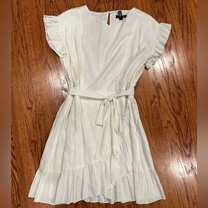 Aqua off white dress.  New, tags removed.  Never worn.